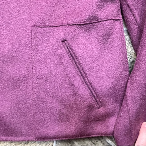 J. Jill Wool, Angora Rabbit Hair, & Nylon Blend Button Down Jacket - Picture 12 of 14